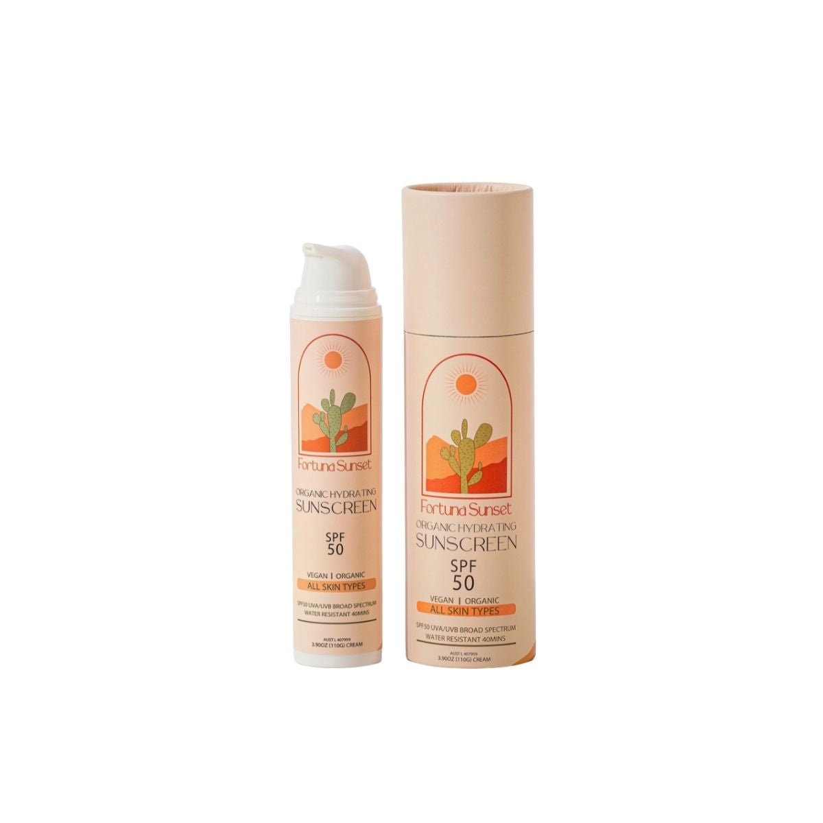 Fortuna Sunset SPF 50 Sunscreen 110ml