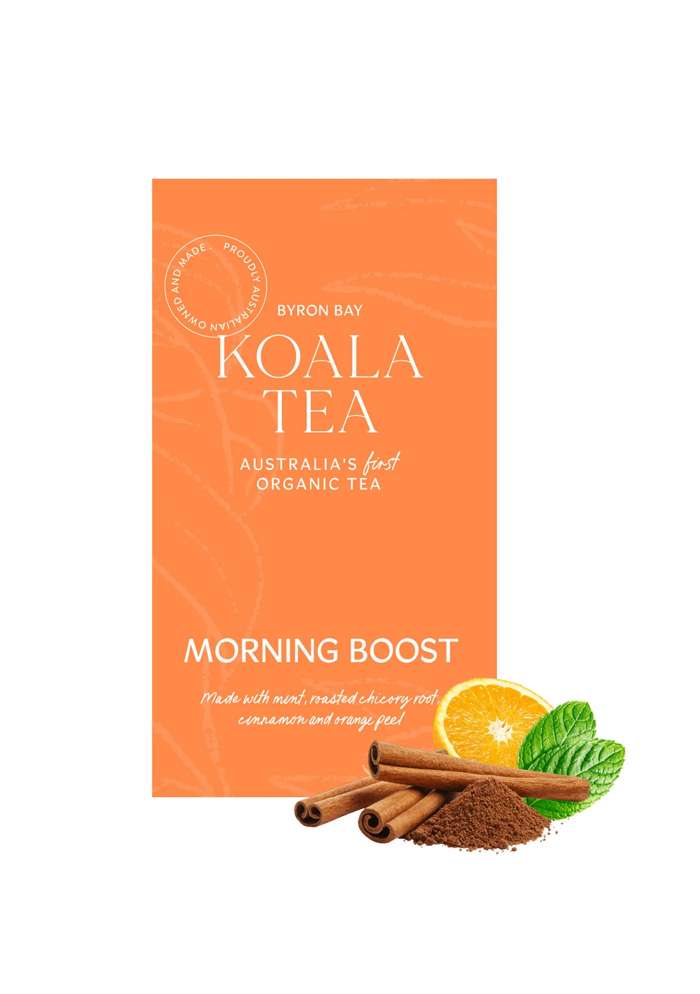 Herbal Morning Boost Tea Koala Organics  (20 bags)