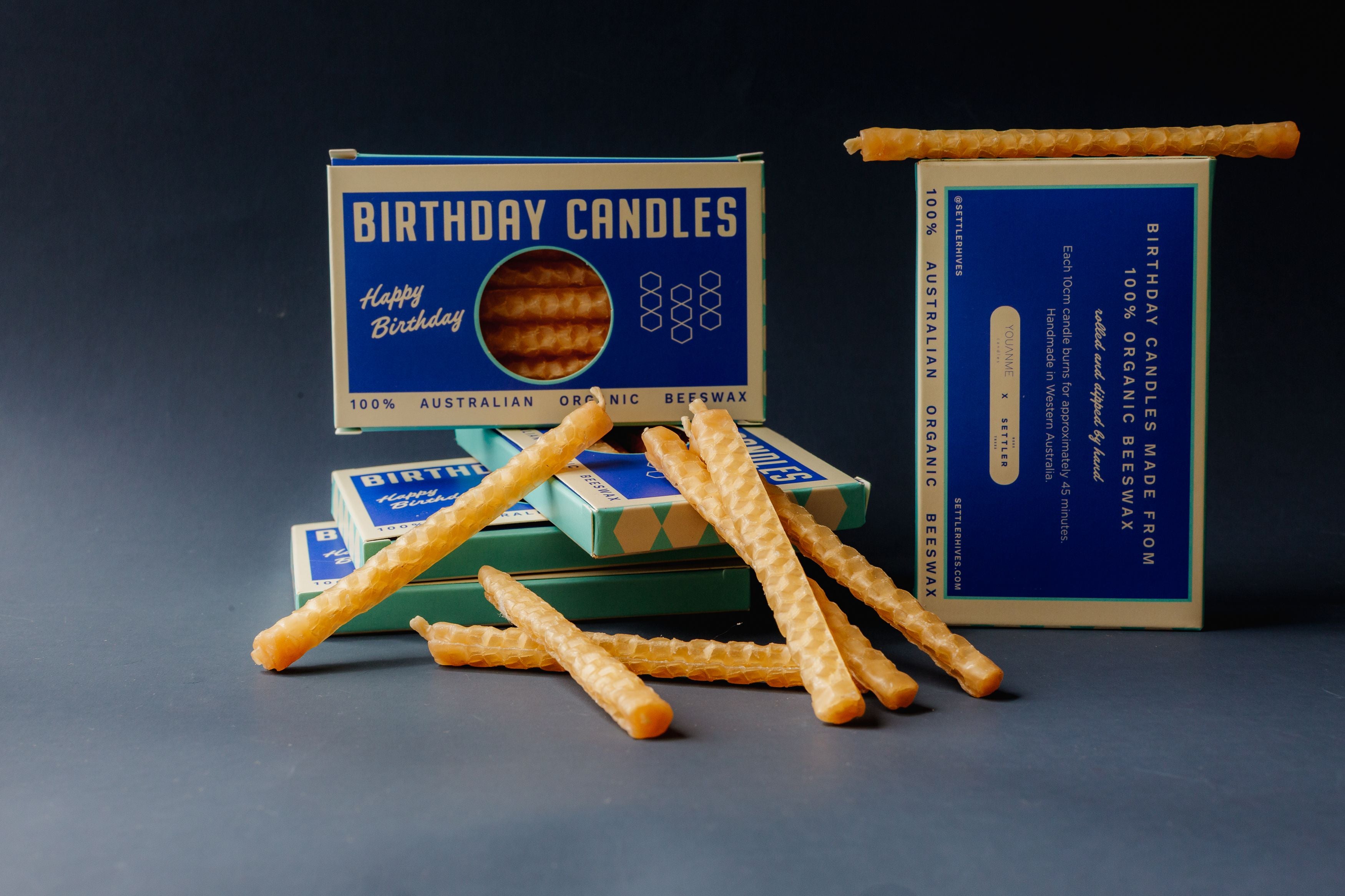 Settler Seeds Birthday Candles Org Beeswax