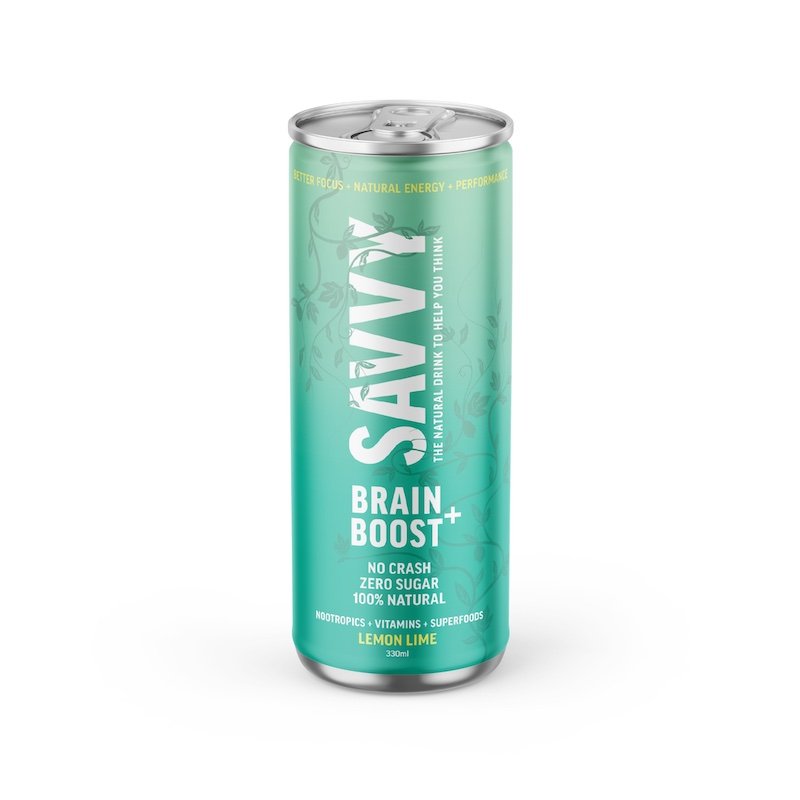 Savvy Lemon Lime Brain Boost 330ml