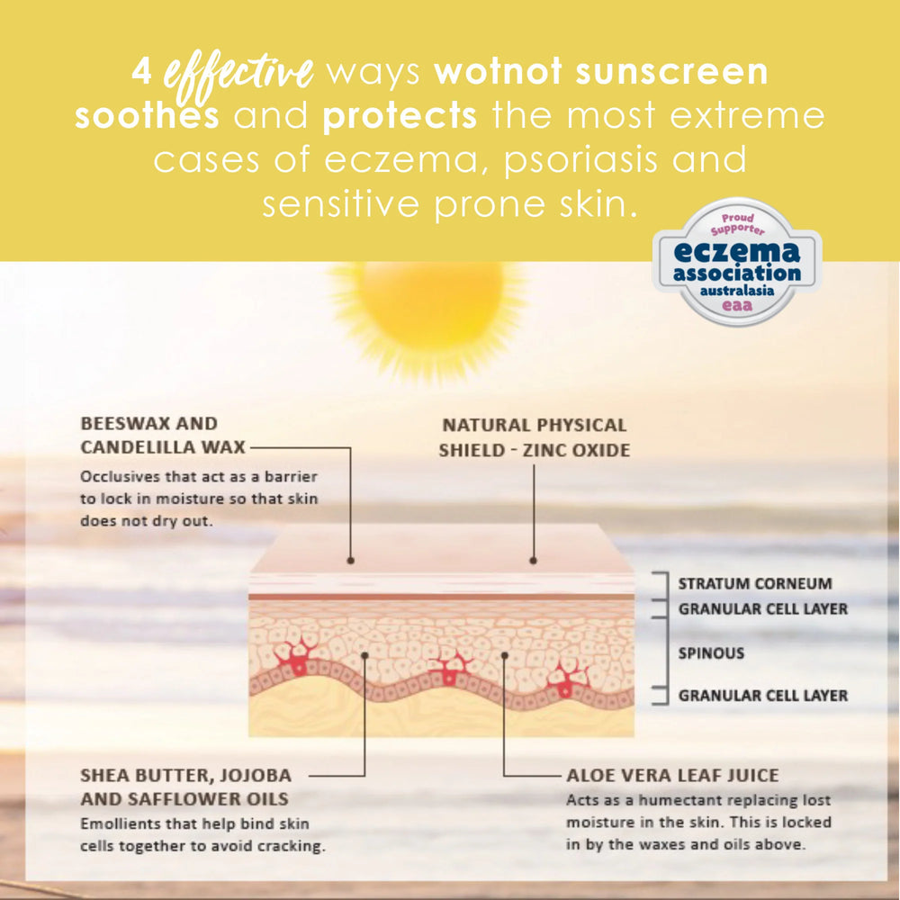 Sunscreen SPF 30 Gentle Baby Wotnot 100g