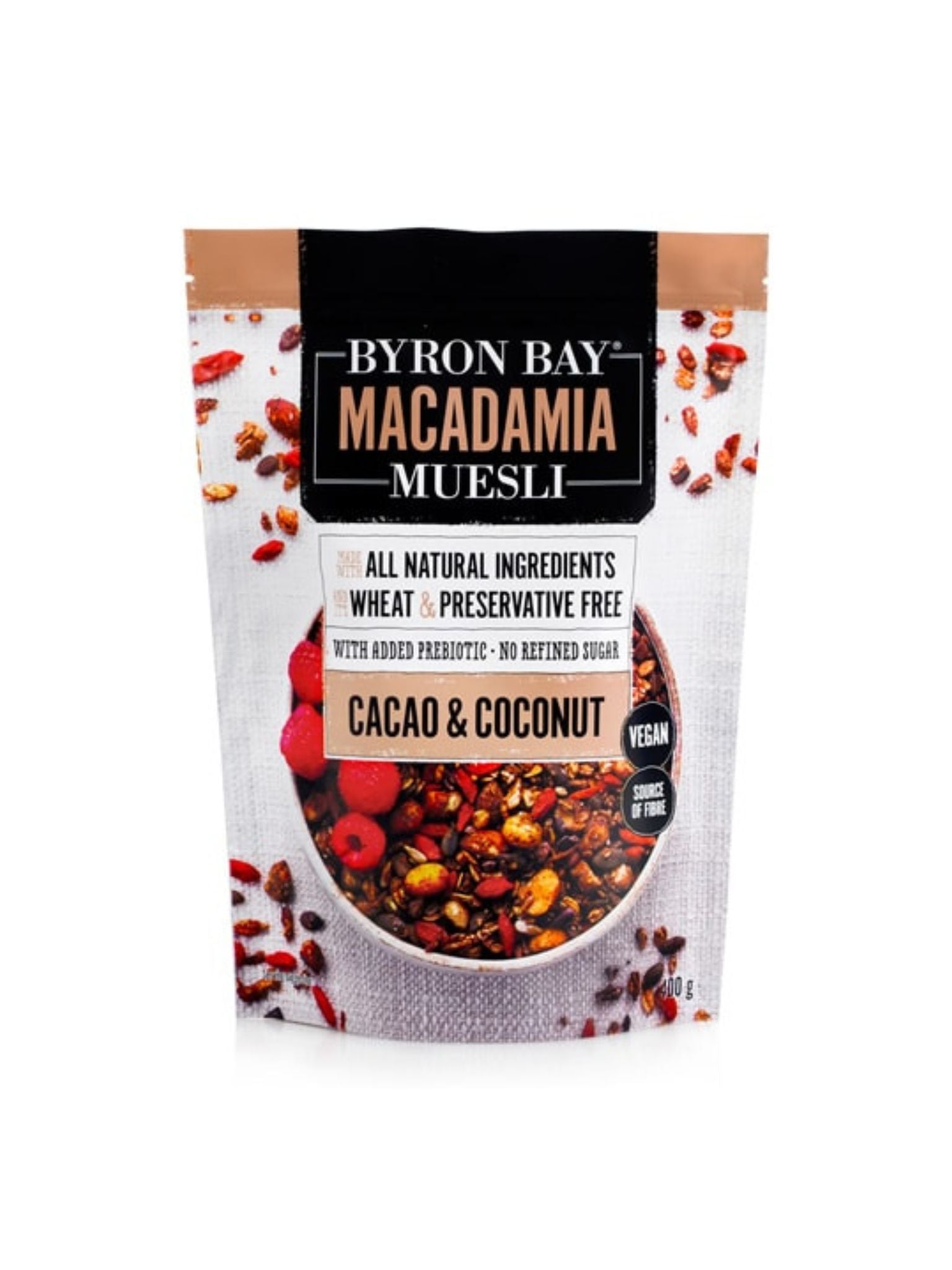 Byron Bay Muesli Granola Cacao & Coconut 400g