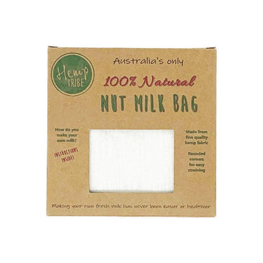 Hemp Nut Milk Bag - Hemp Tribe - Santos Organics