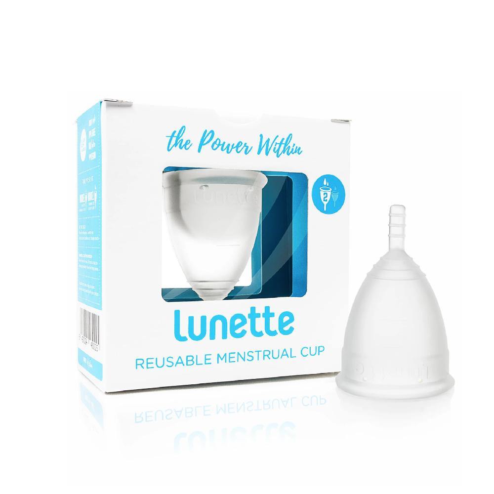 Menstrual Cup Clear - Model 2 - Lunette - Santos Organics