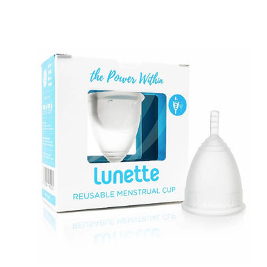 Menstrual Cup Clear - Model 2 - Lunette - Santos Organics