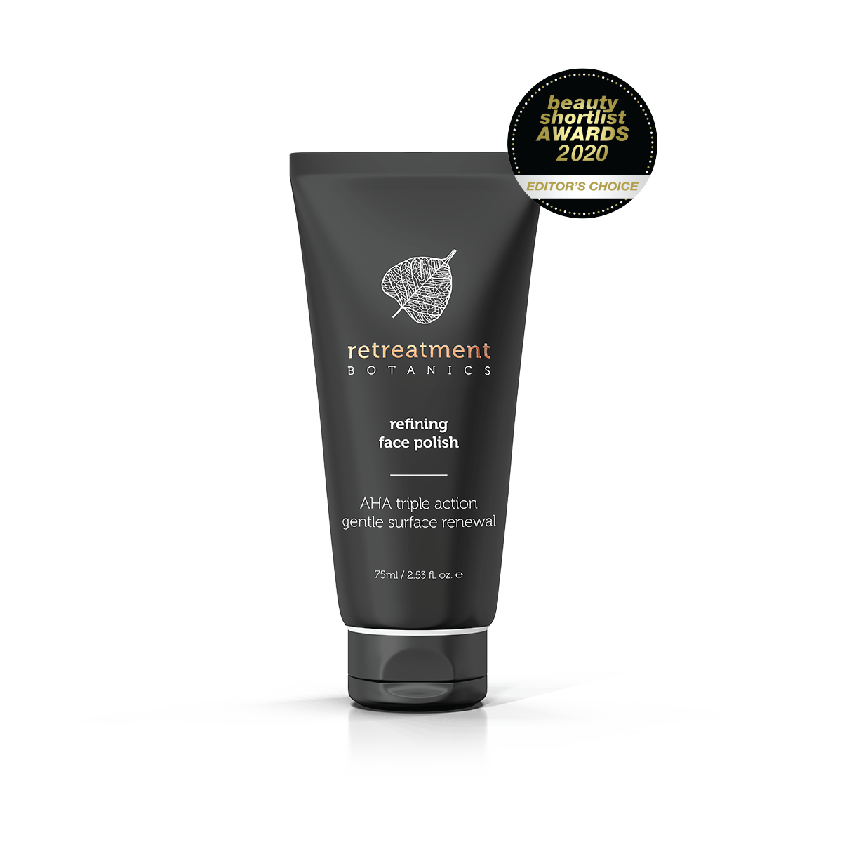 Refining Face Polish - 75ml - Retreatment Botanics - Santos Organics