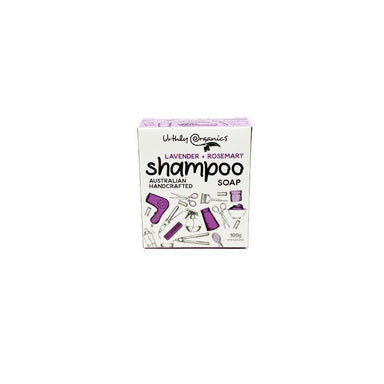 Shampoo Soap Bar - Lavender & Rosemary 100g - Urthly Organics - Santos Organics