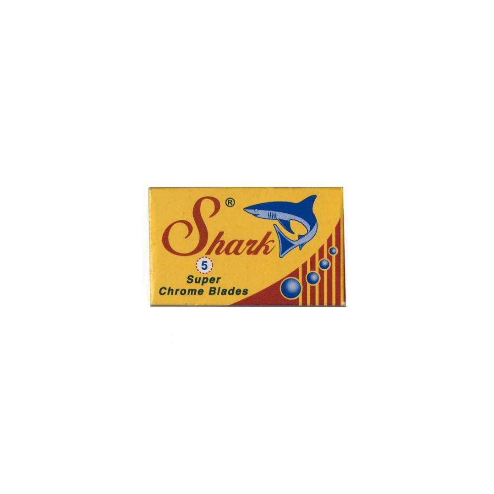 Super Chrome Double Edge Razor Blades - 5 Pack - Shark - Santos Organics