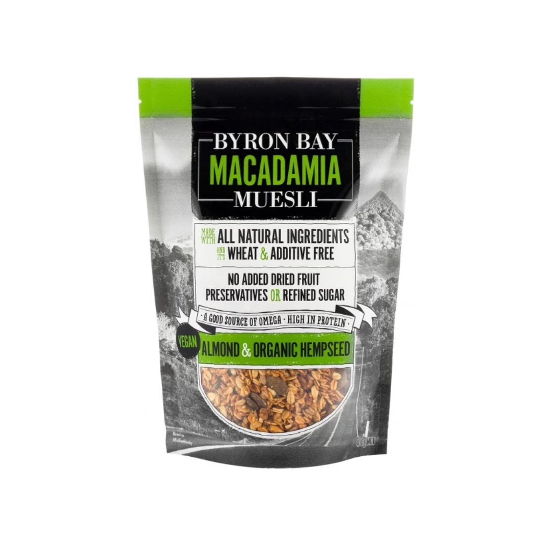 Byron Bay Muesli Muesli Almond Hempseed 400g