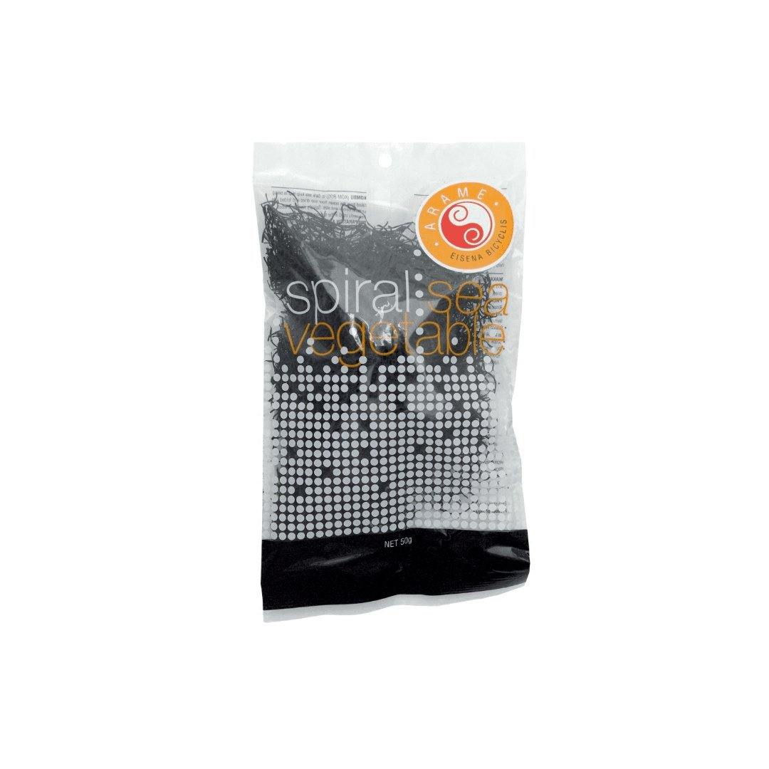 Arame Sea Vegetable 50g - Spiral - Santos Organics