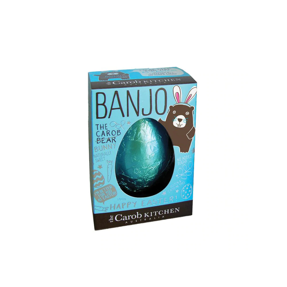 Banjo Carob Easter Egg The Carob Kitchen 100g