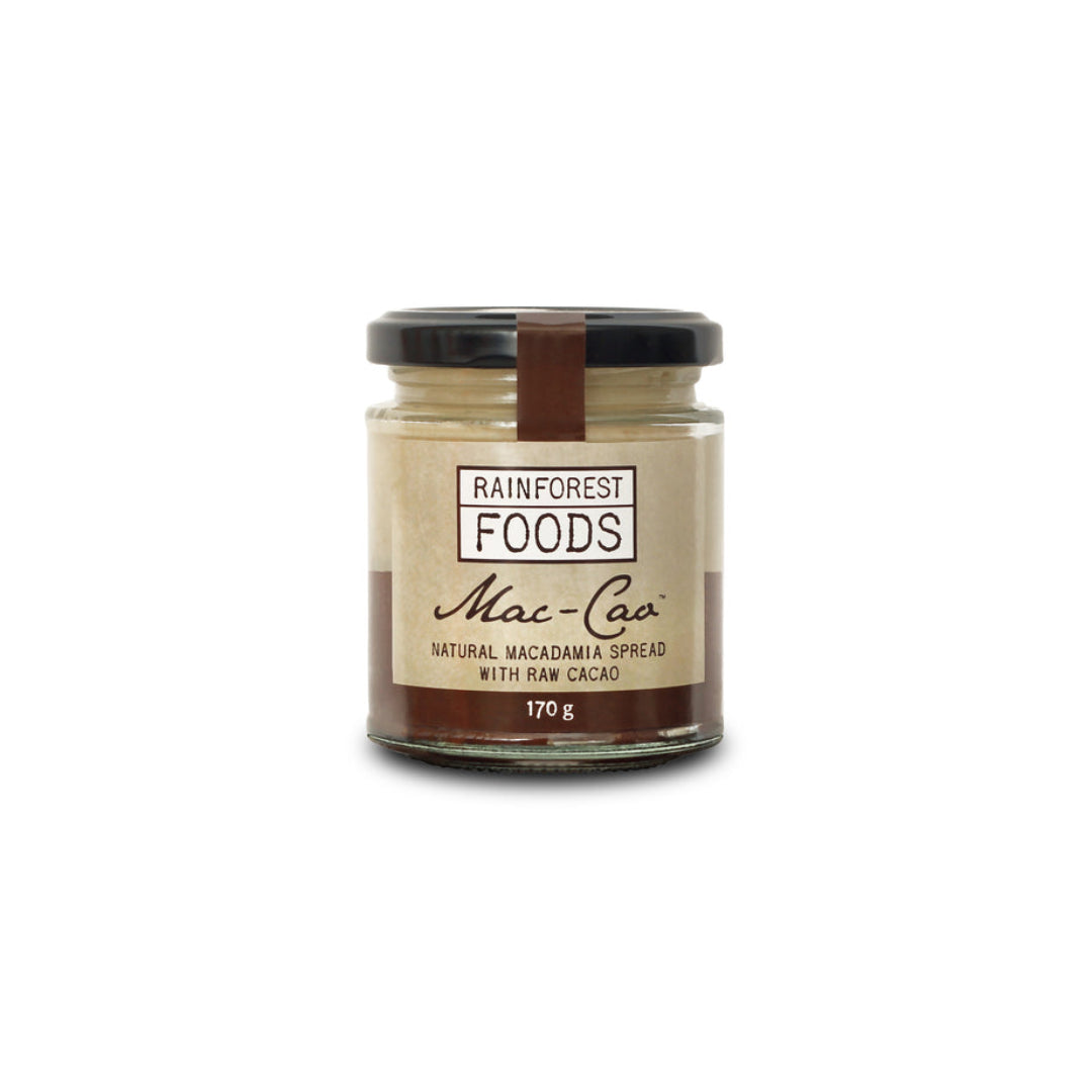 Rainforest Foods Spread Macadamia Cacao 170g