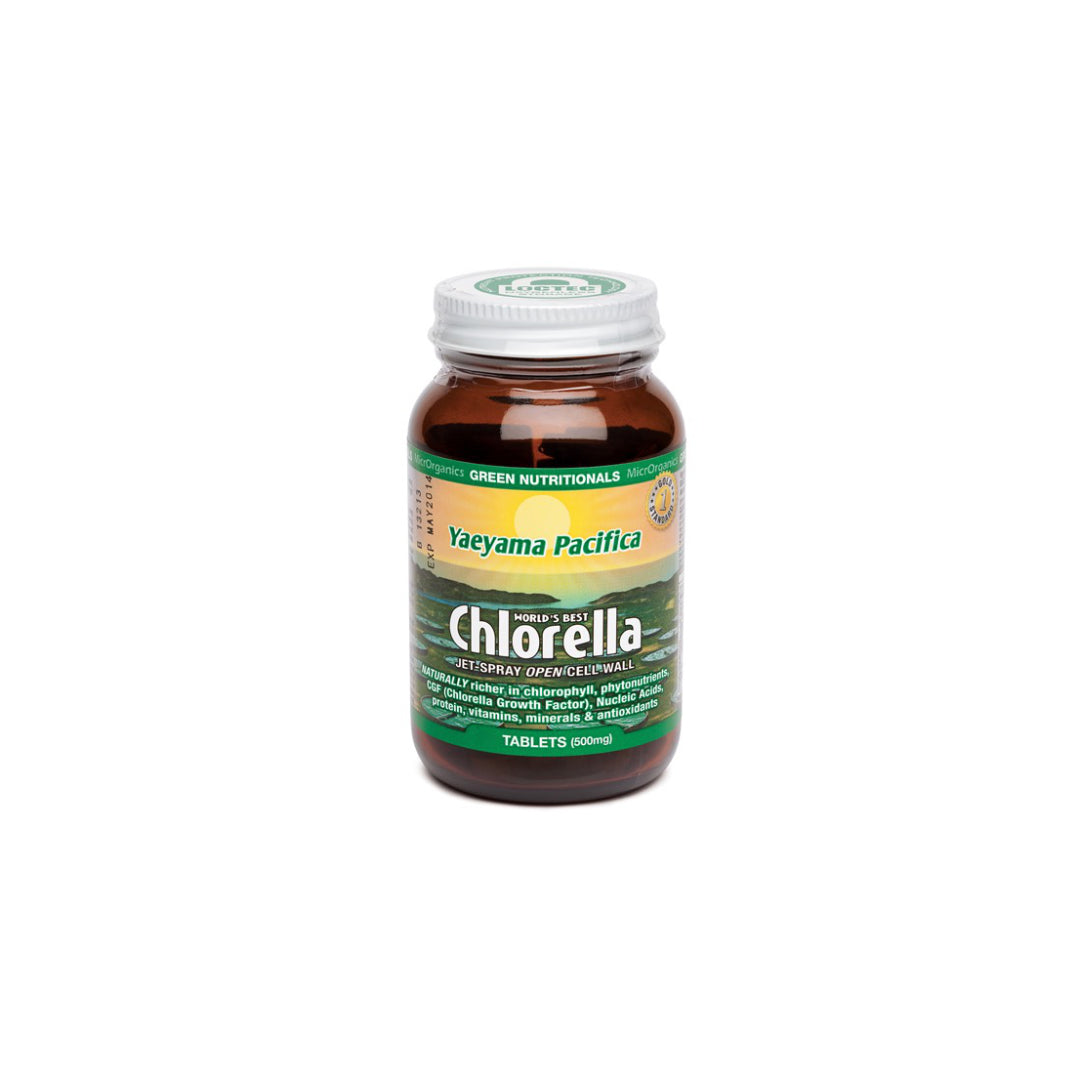 Green Nutritionals Yaeyama Pacifica Chlorella Tablets 500mg 200 Tabs
