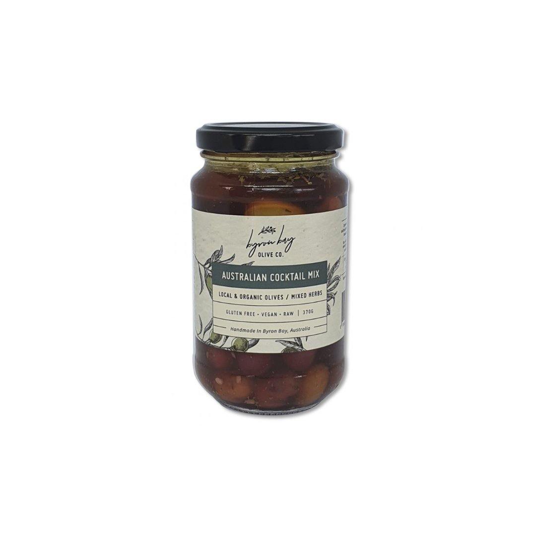 Cocktail Olive Mix 370g - Santos Organics