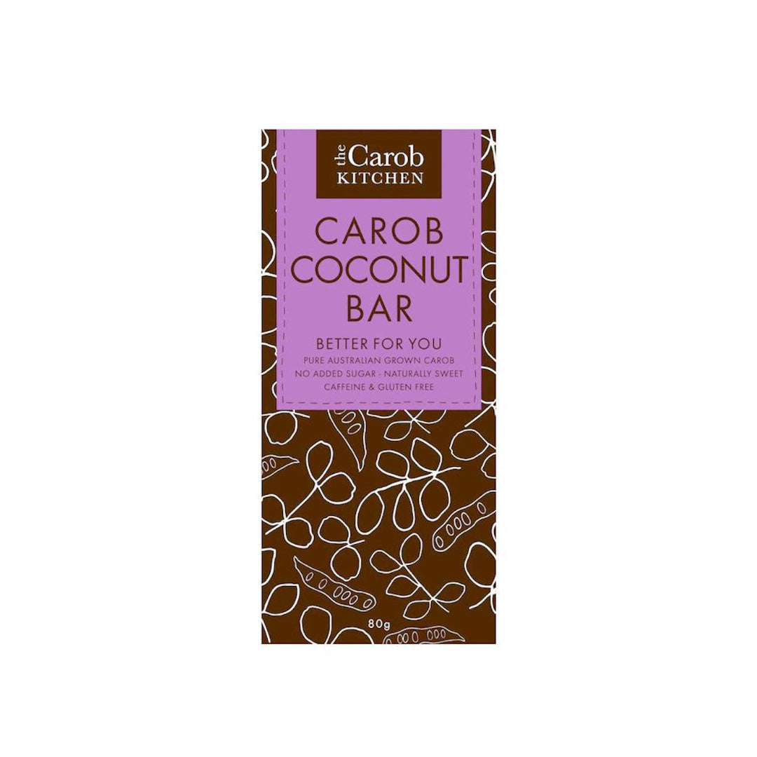 The Carob Kitchen Carob Coconut Bar 80g