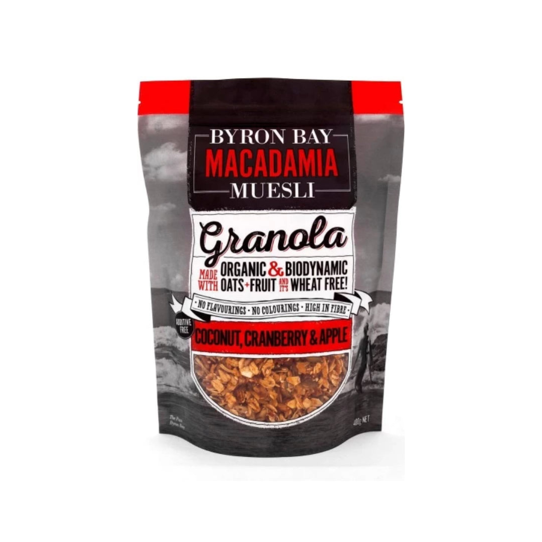 Byron Bay Muesli Granola Coconut Cran 400g