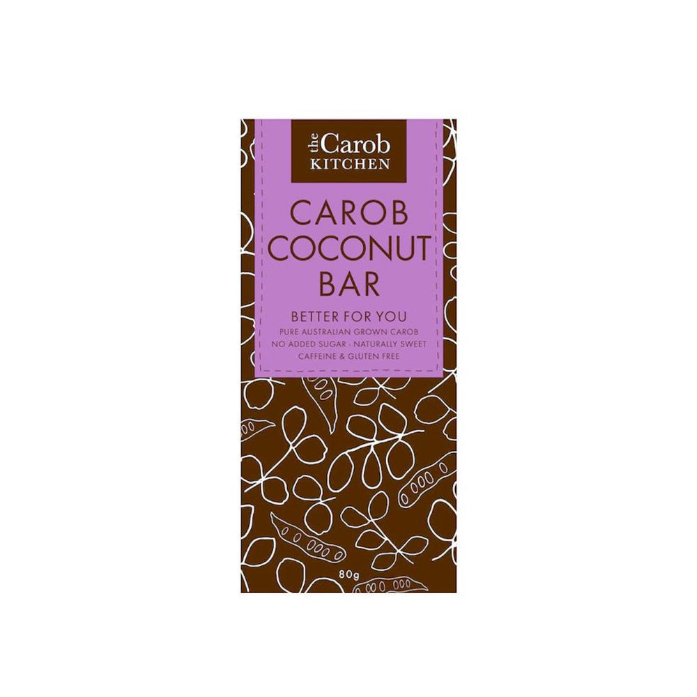 Coconut Carob Bar The Carob Kitchen 80g