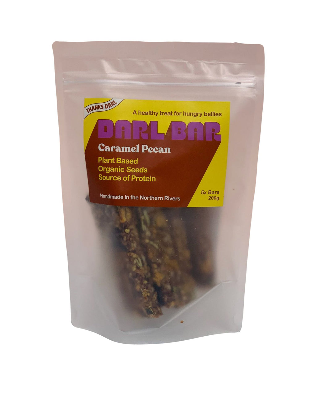 Caramel Pecan Darl Bars Thanks Darl 200g