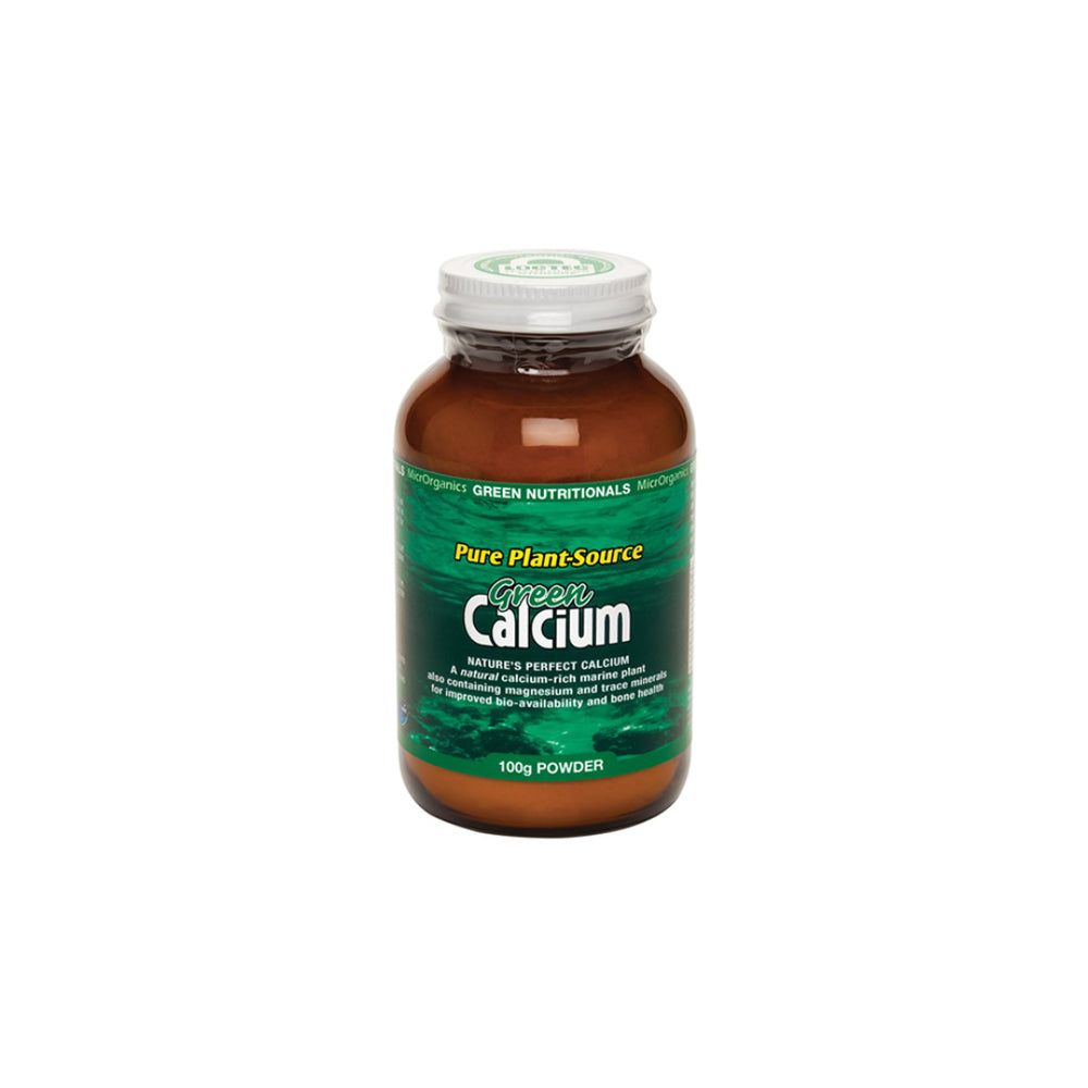 Green Plant-Source Calcium Powder Green Nutritionals 100g