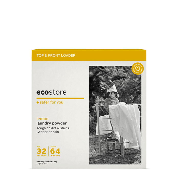 Laundry Powder - Lemon 1kg - Ecostore - Santos Organics