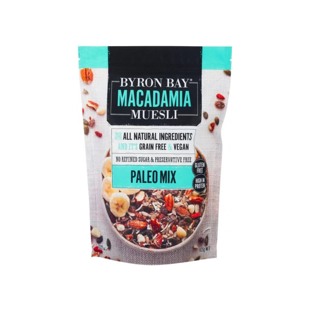 Byron Bay Muesli Mac Muesli Paleo Mix 375g