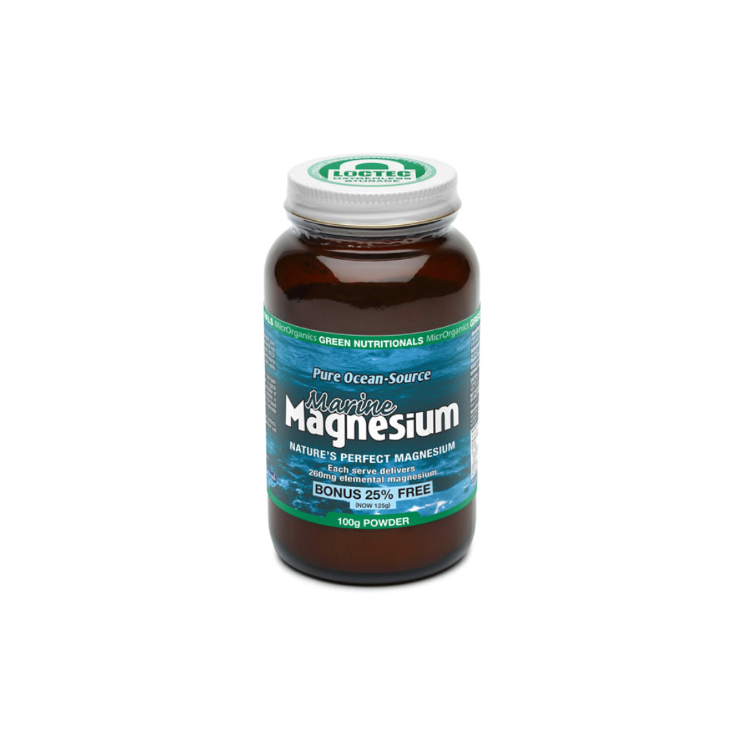 Green Nutritionals Marine Magnesium Powder 260mg 100g