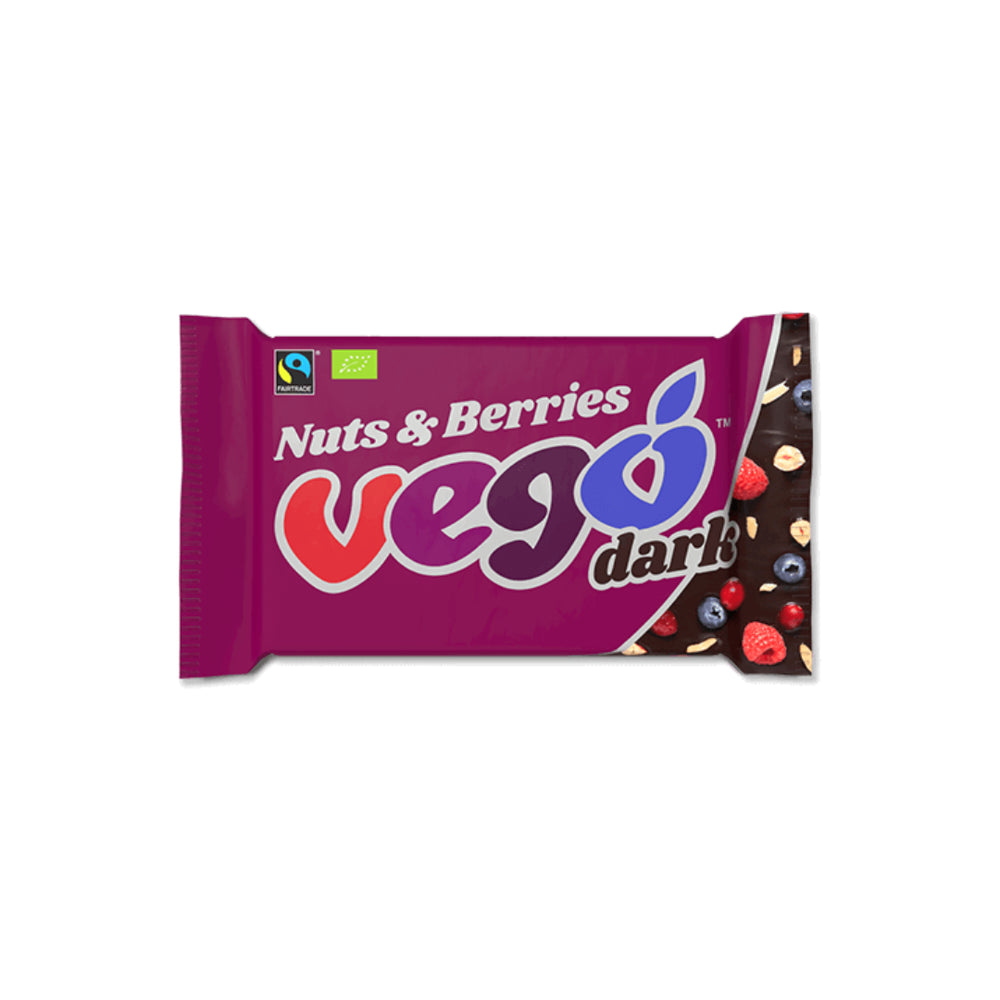 Nuts & Berries Dark Chocolate Vego 85g