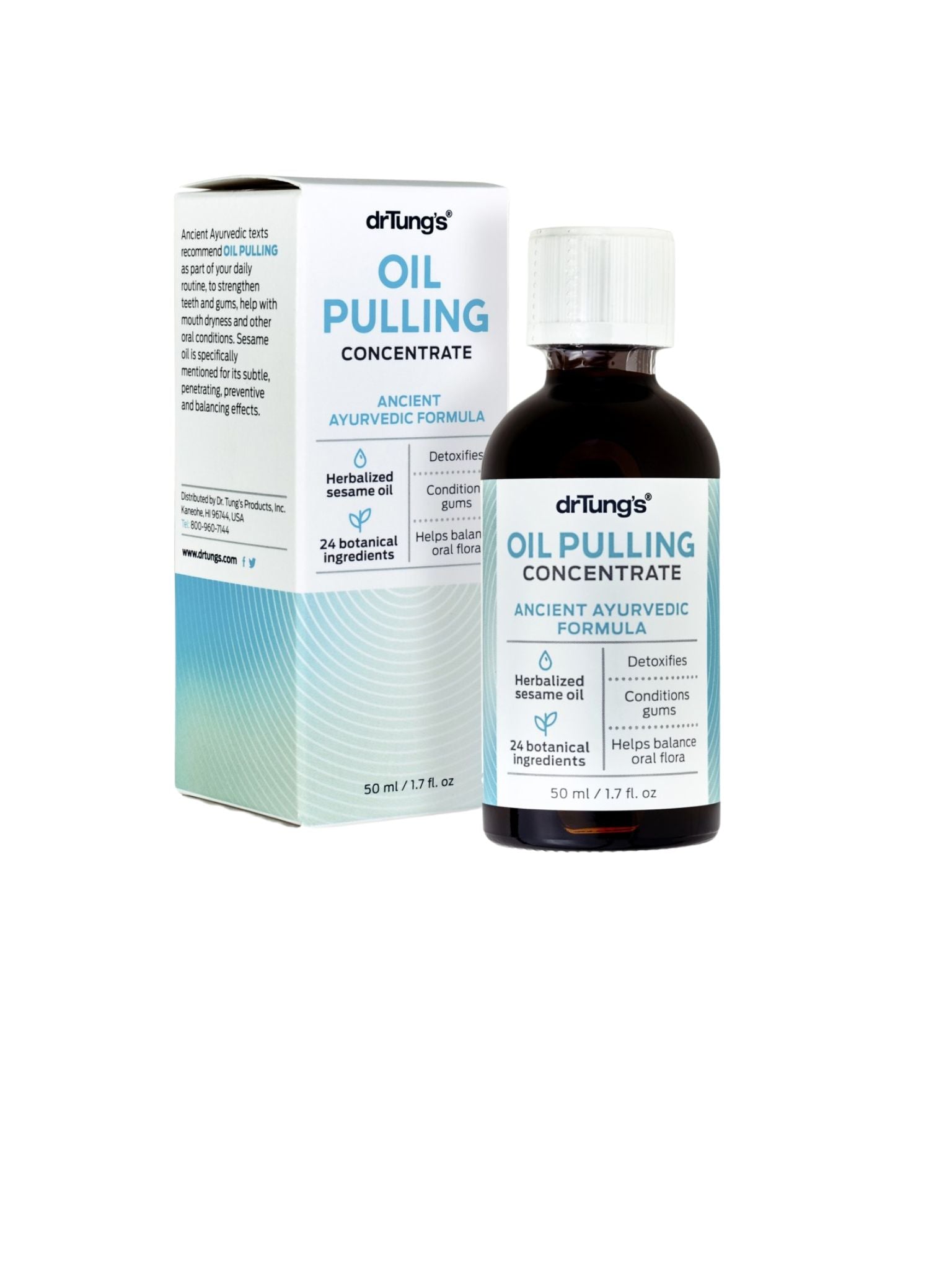 Dr Tung Oil Pulling Concentrate Ancient Ayurvedic Formula 50ml