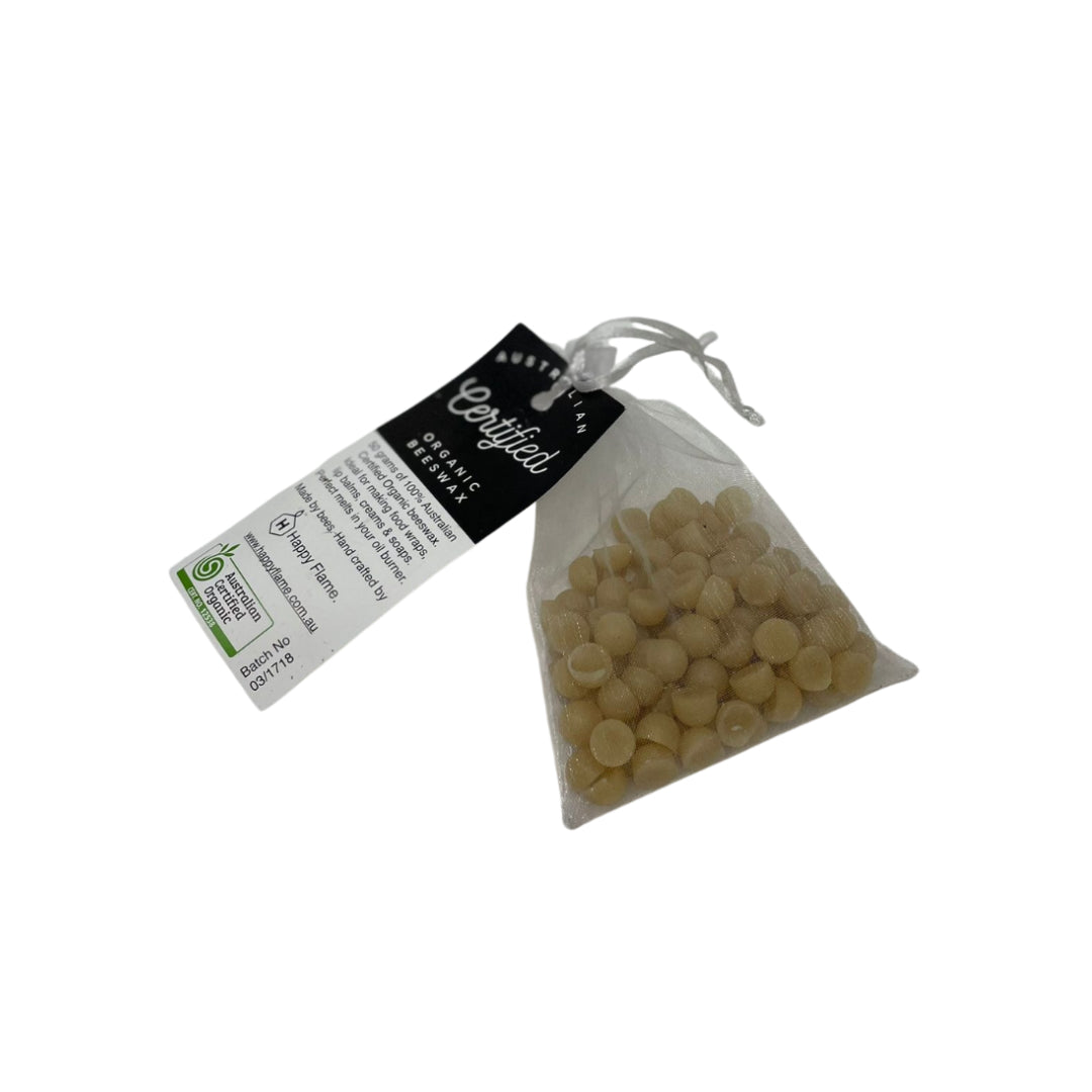 Happy Flame Beeswax Org. Pellets 50g