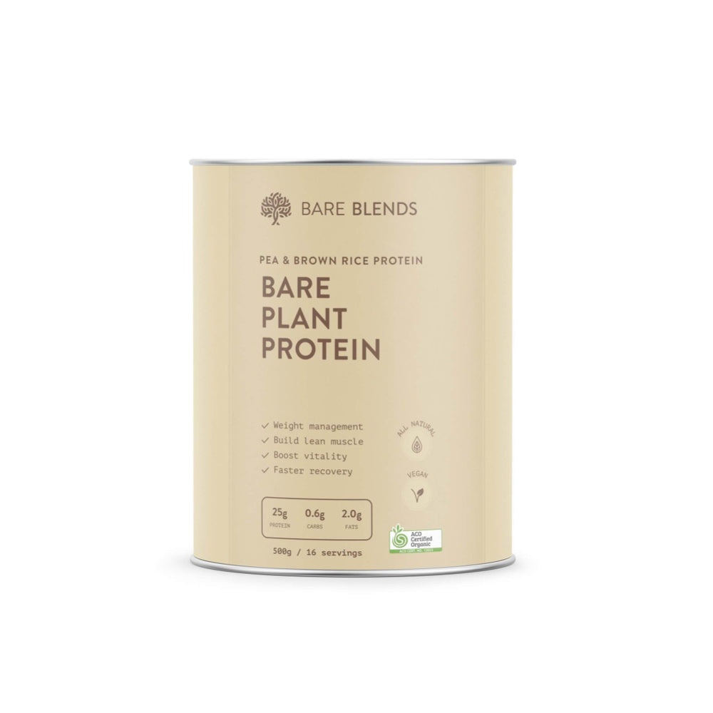 Organic Bare Plant Protein Powder Bare Blends 500g