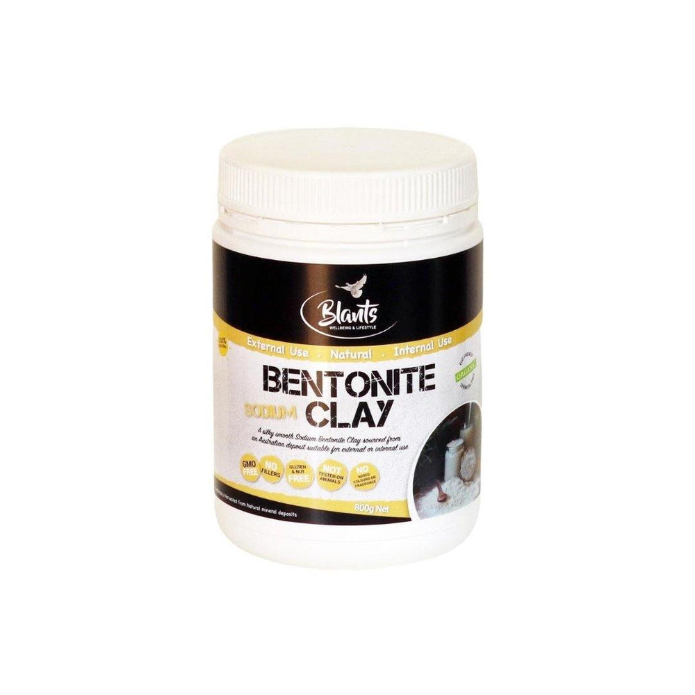 Bentonite Clay Blants 800g - Santos Organics