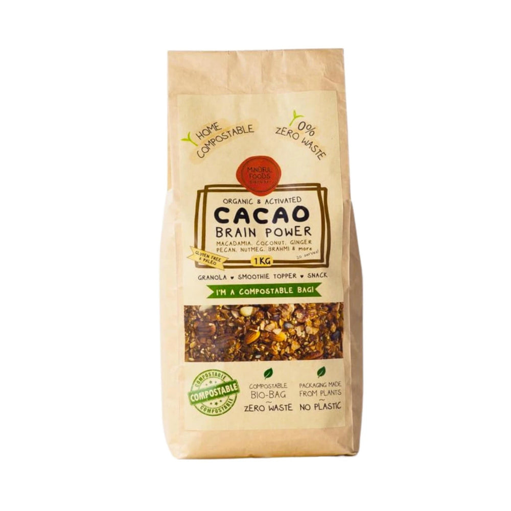 Cacao Brain Power Organic & Activated - Mindful Foods