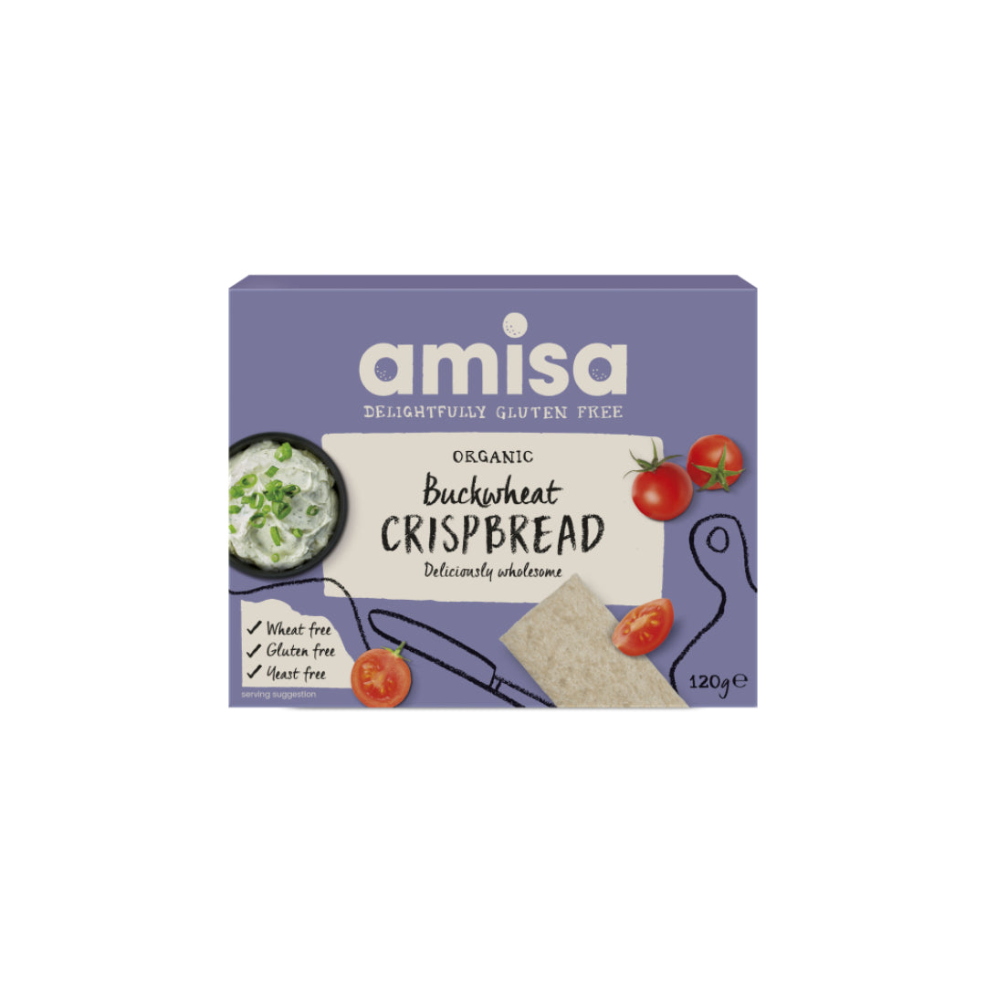 Amisa Crispbread Buckwheat 120g