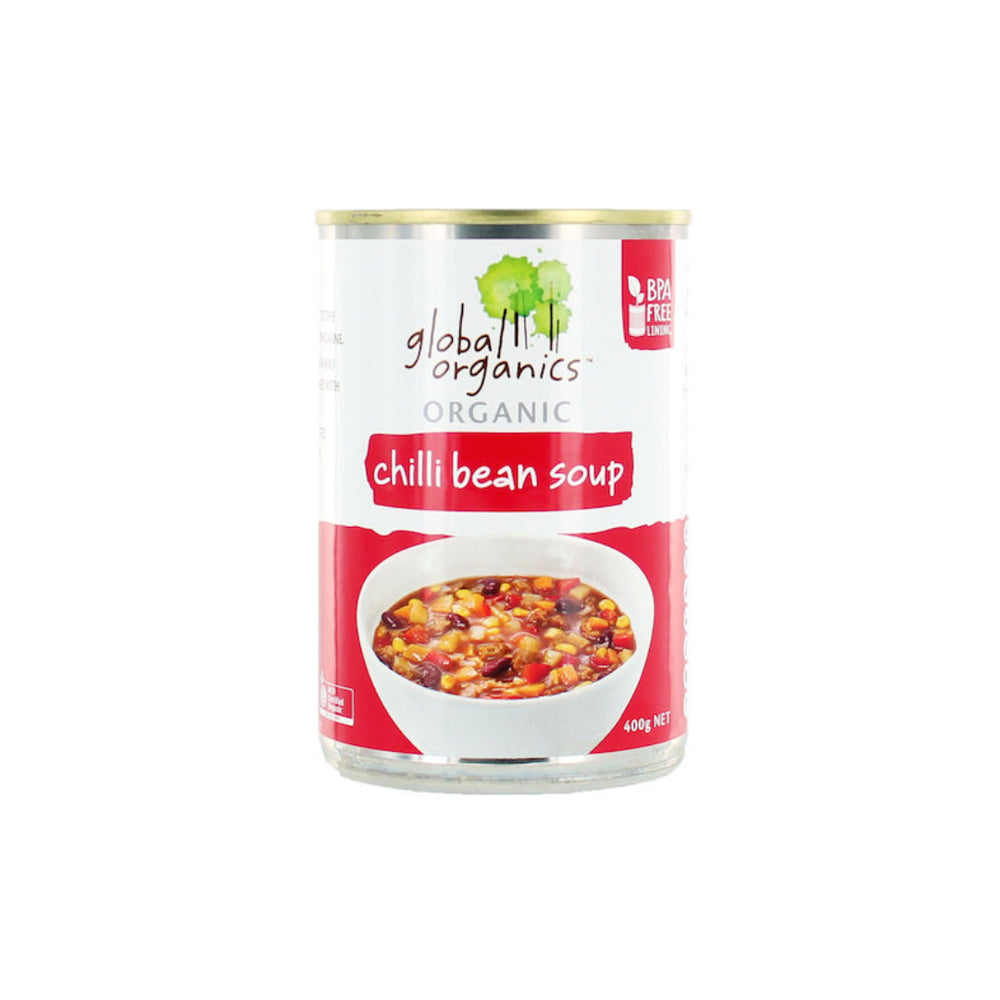 Organic Chilli Bean Soup Global Organics 400g