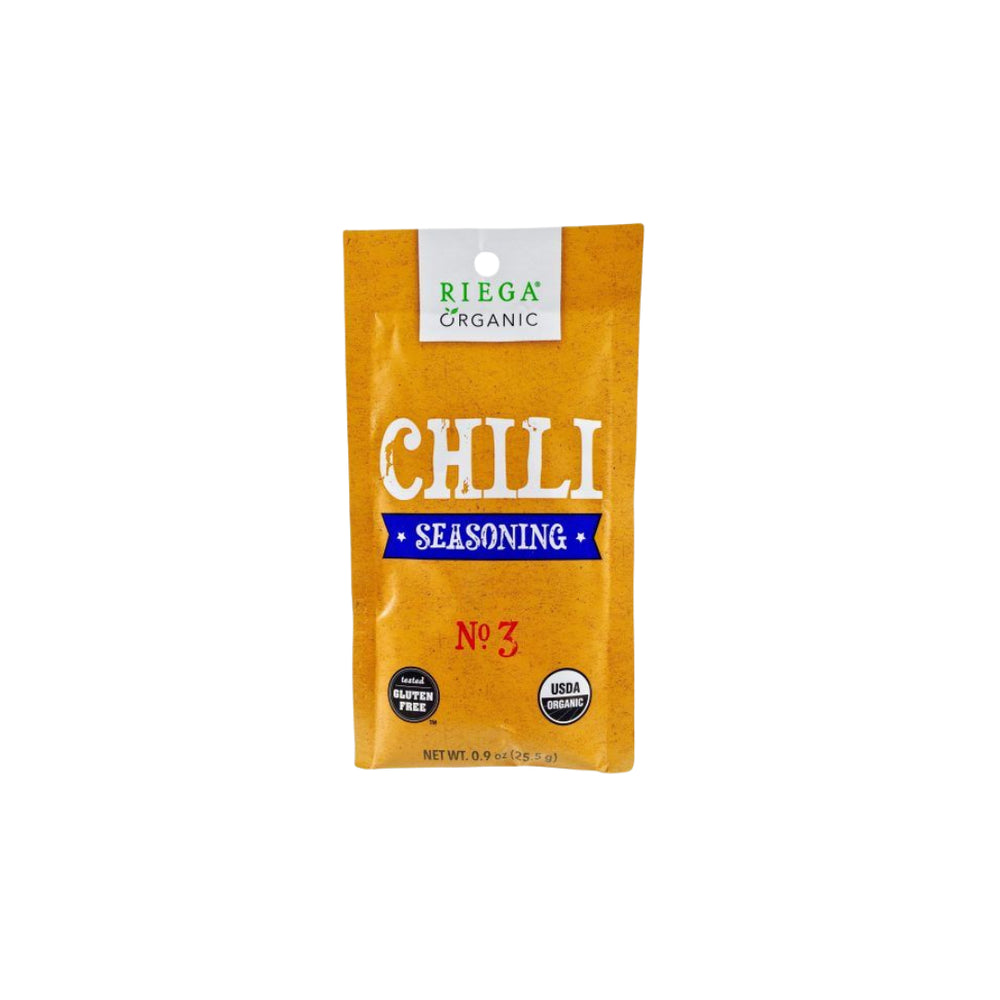 Organic Chilli Seasoning Mix Riega Organic 25.5g