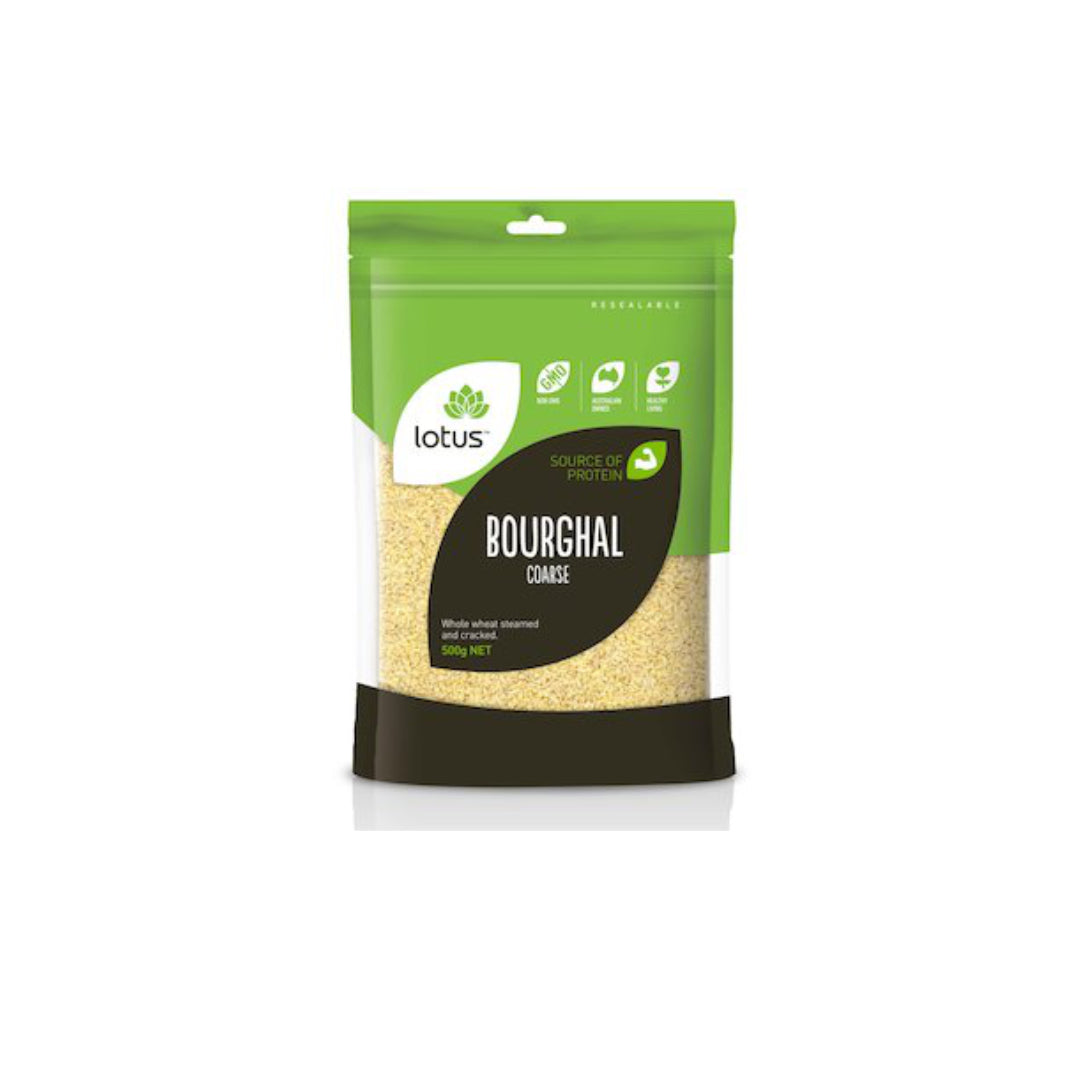 Lotus Organic Bourghal Coarse 375g