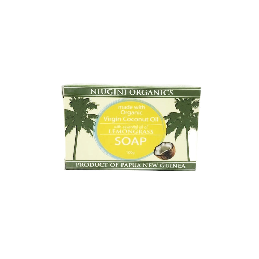 Organic Coconut Oil Soap Lemongrass