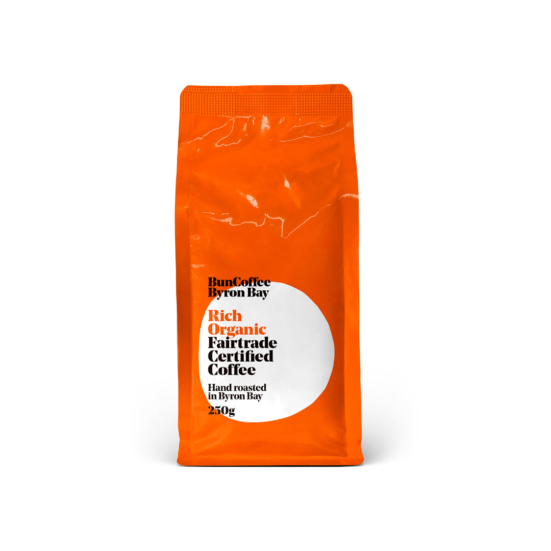 Bun Coffee Coffee Orange Beans Org 250g