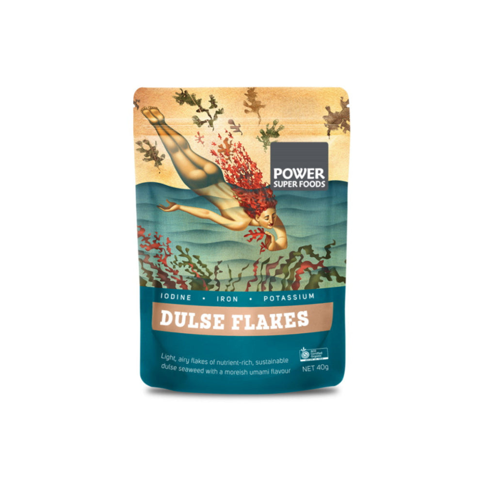 Organic Dulse Flakes Power Super Foods 40g