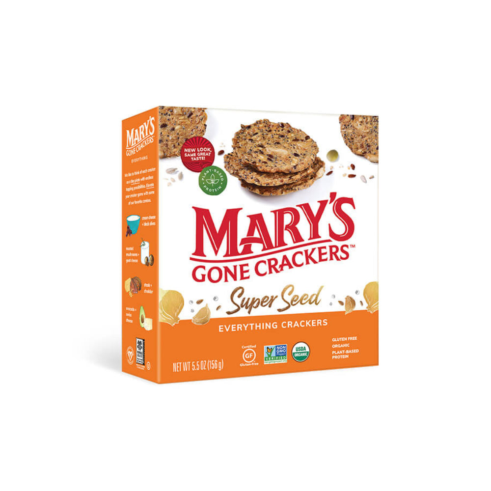 Organic Everything Crackers Mary's Gone Crackers 156g