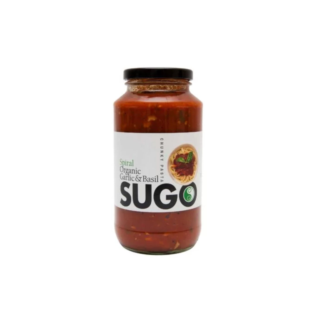 Spiral Foods Organic Garlic & Basil Sugo 709g