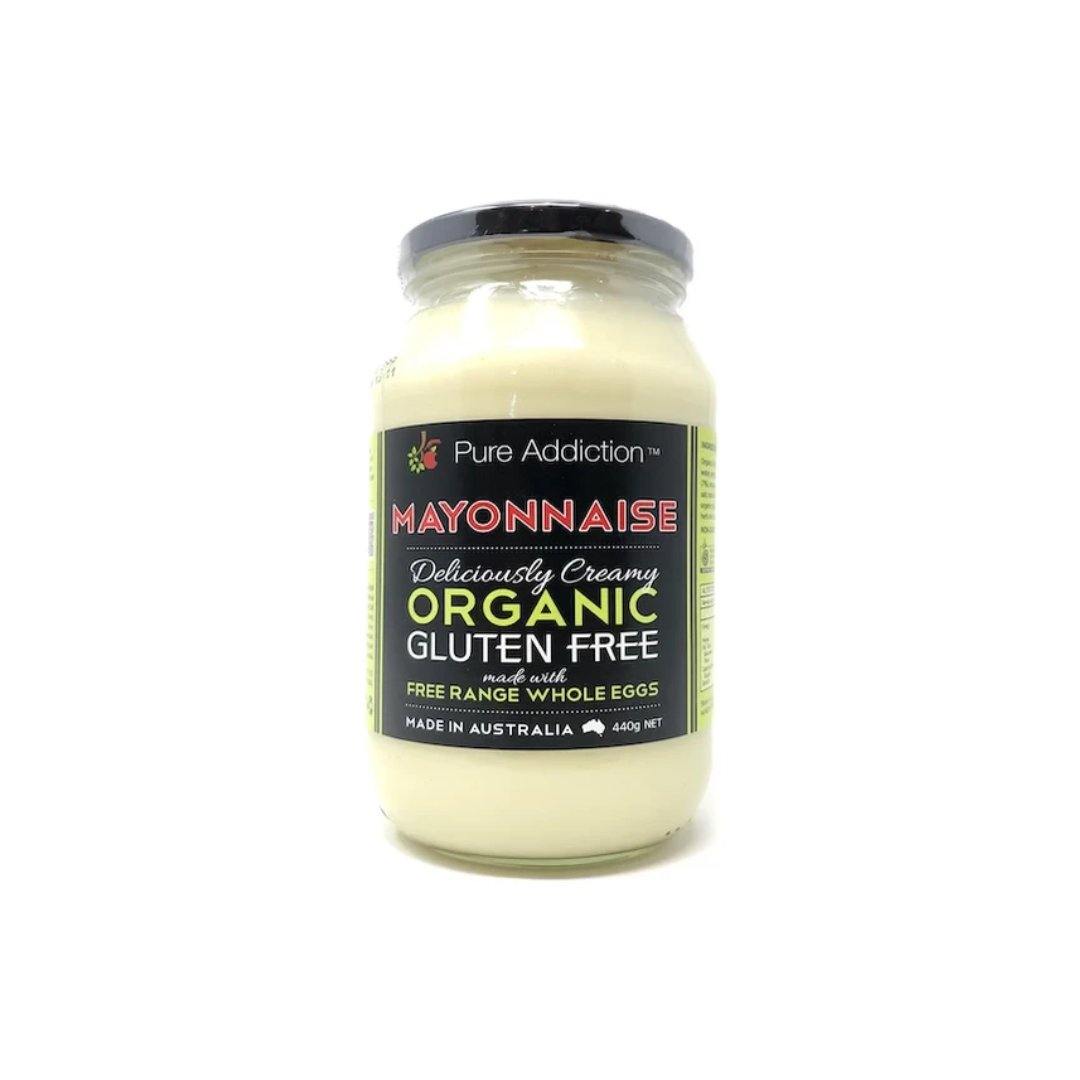 Organic Gluten Free Mayonnaise Pure Addiction 440g - Santos Organics