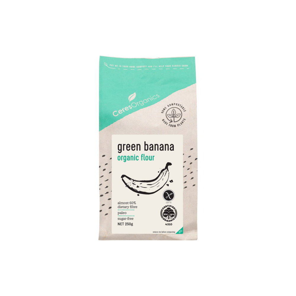 Organic Green Banana Flour Ceres Organics 250g