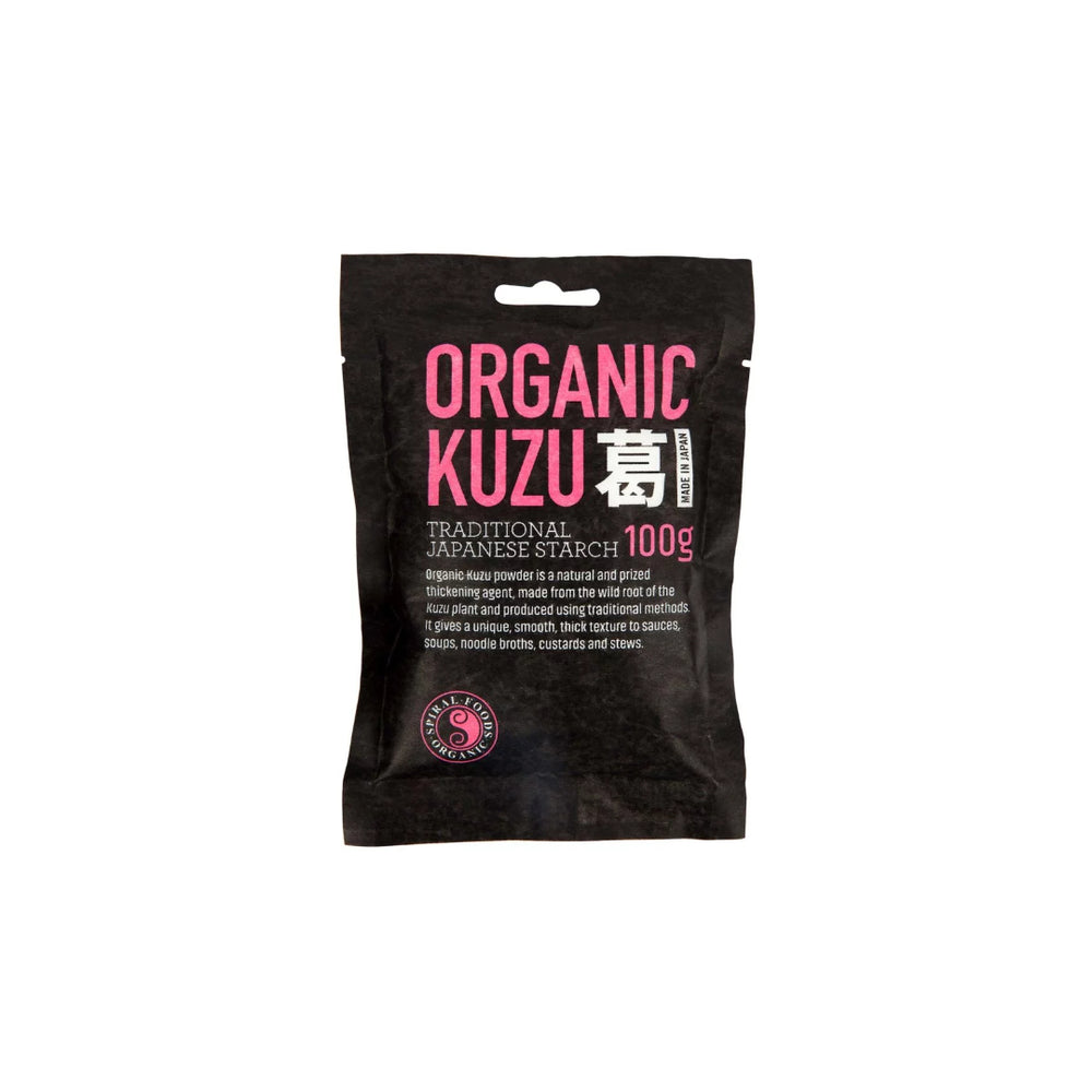 Organic Kuzu Starch Spiral Foods 100g
