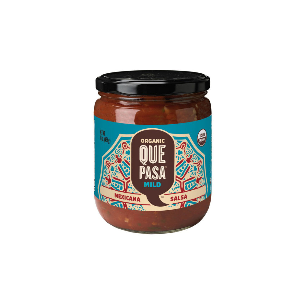 Organic Mild Mexicana Salsa Que Pasa 454g