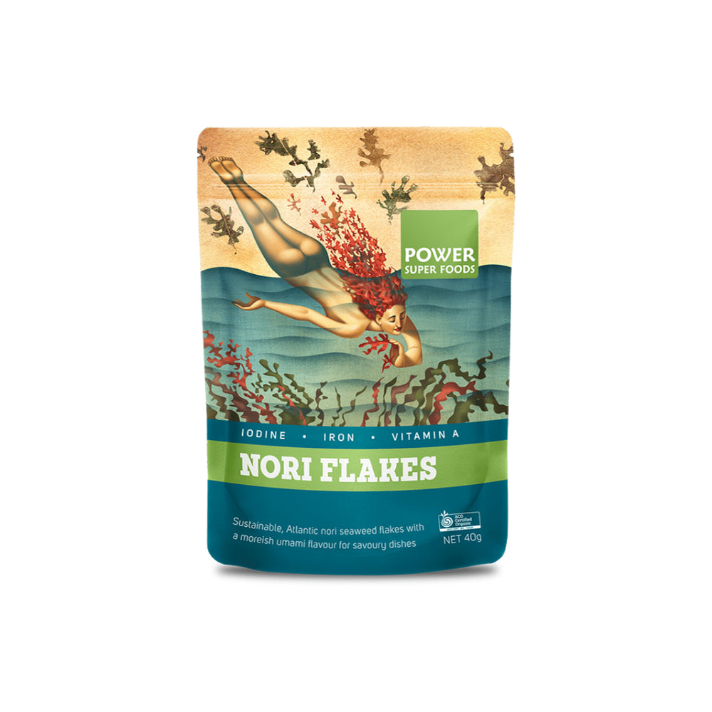 Organic Nori Flakes Power Super Foods 40g