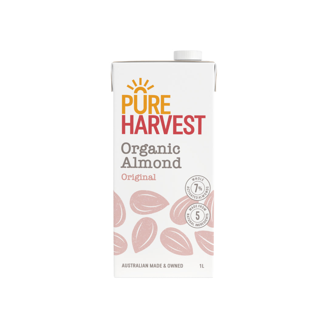 Pureharvest Organic Almond Milk Original 1lt
