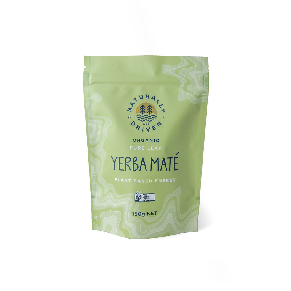 Organic Pure Leaf Yerba Mate Naturally Driven 150g