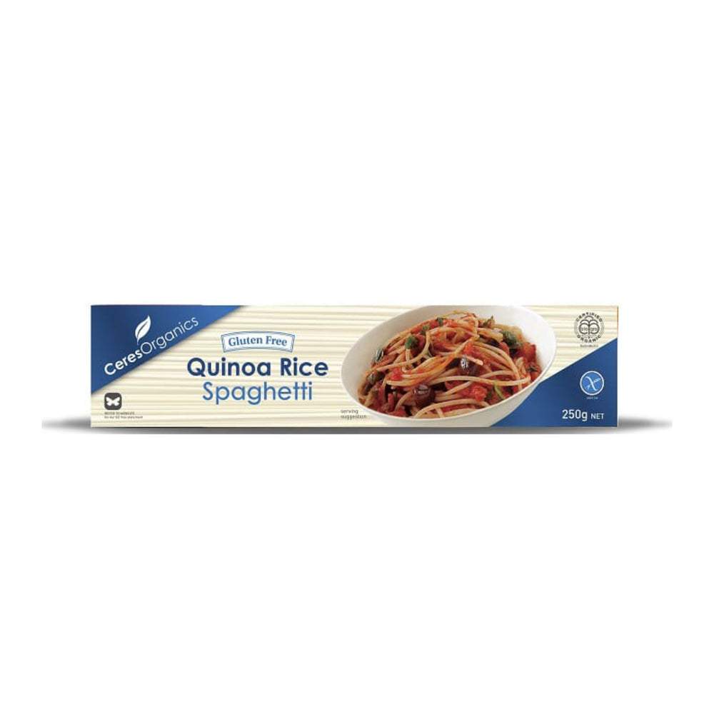 Organic Quinoa & Rice Spaghetti Ceres Organics 250g