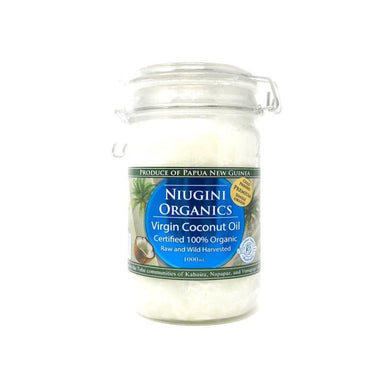 Organic Raw Coconut Oil Niugini Organics - Santos Organics